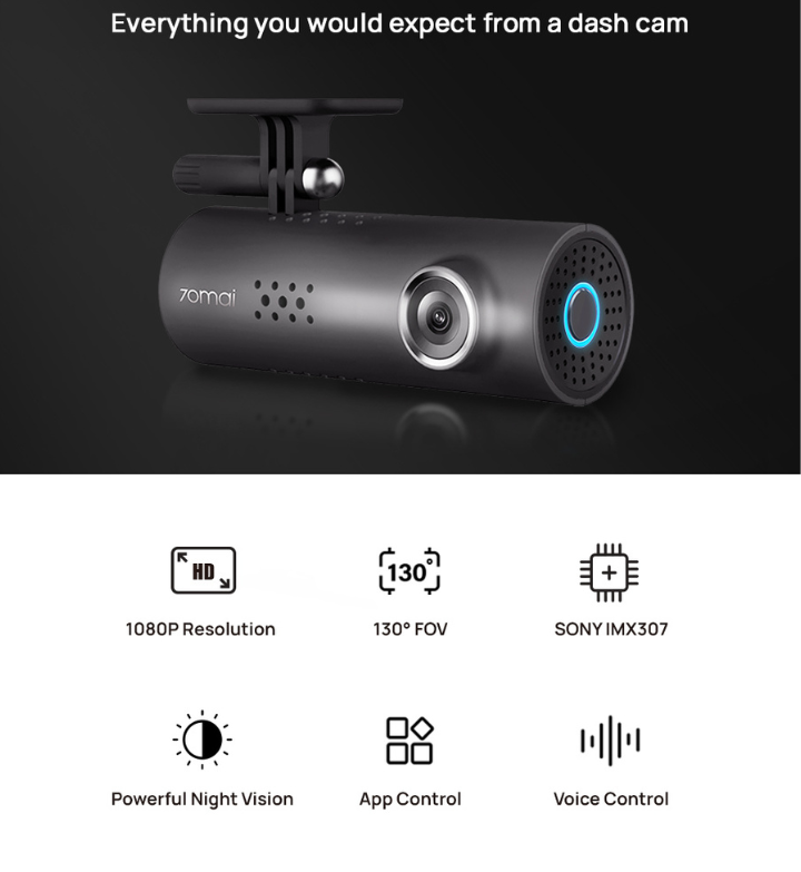 DashCam Signature™ 1080p + Free App